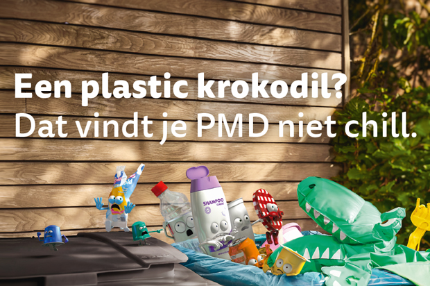 Een plastic krokodil? Dat vindt je pmd niet chill!