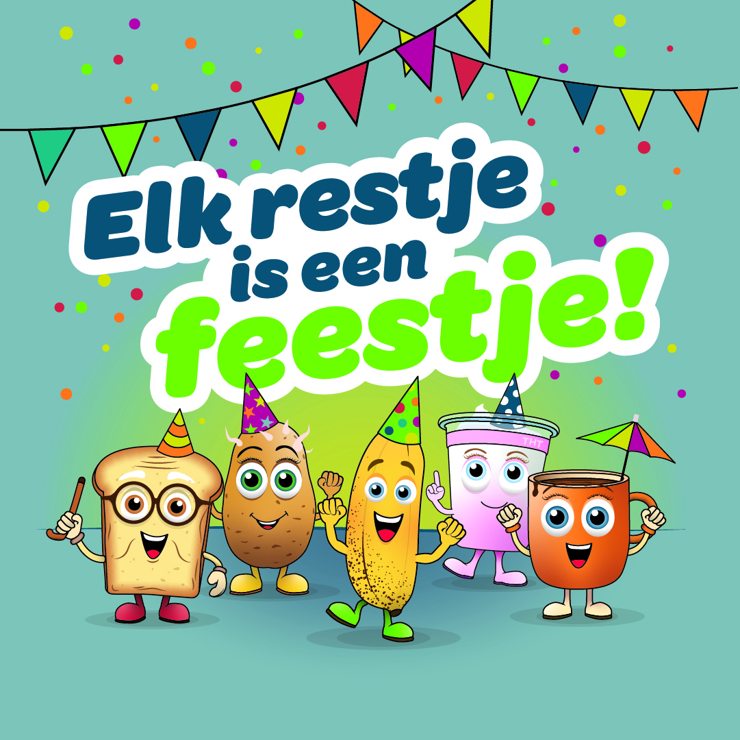 elk restje is een feestje 
