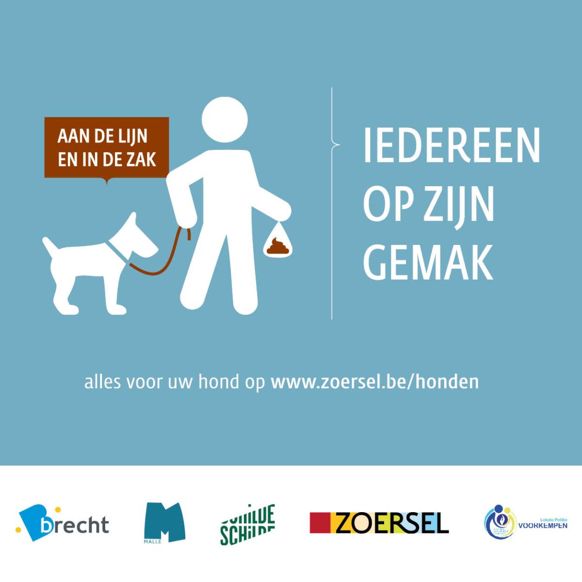 Aan de lijn en in de zak, iedereen op zijn gemak!