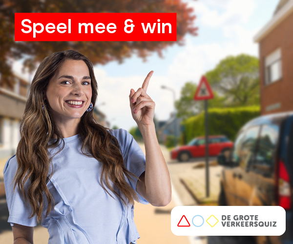 Elisabeth Lucie Baeten spoort je aan om mee te doen met De Grote Verkeersquiz