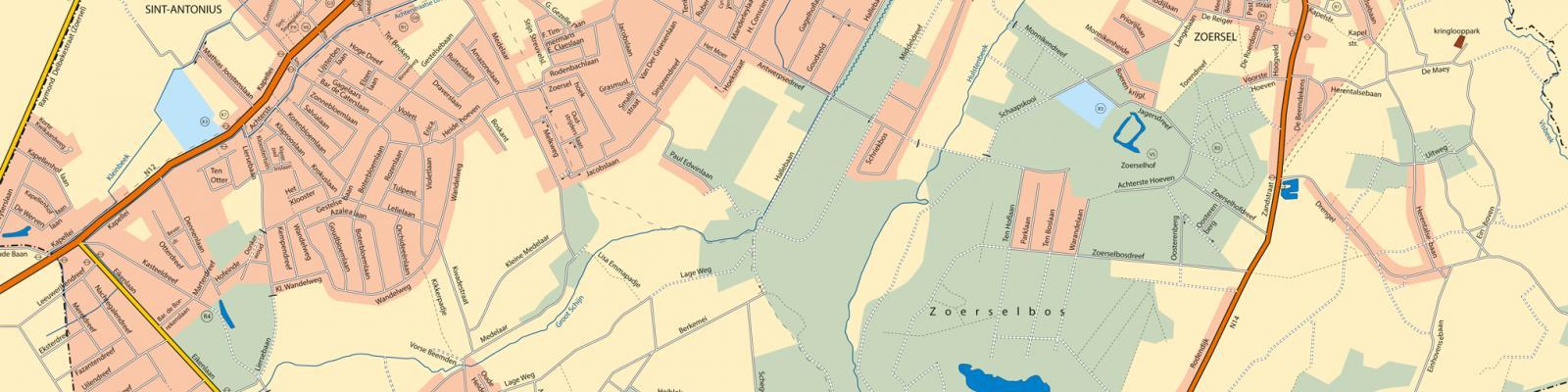deel van grondplan Zoersel