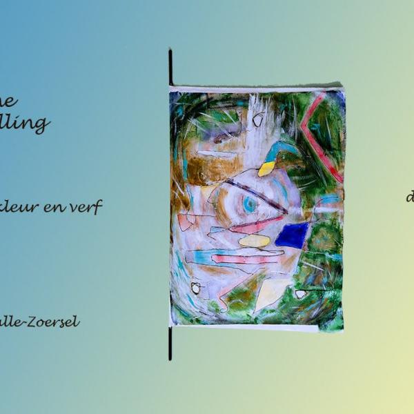 De stilte van kleur en verf © Gitte Eugène