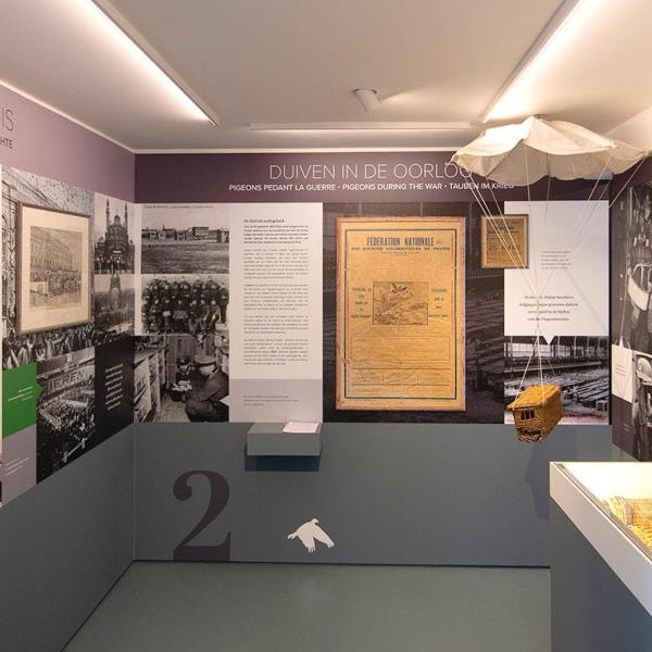 Permanente expositie over de duivensport © NSD