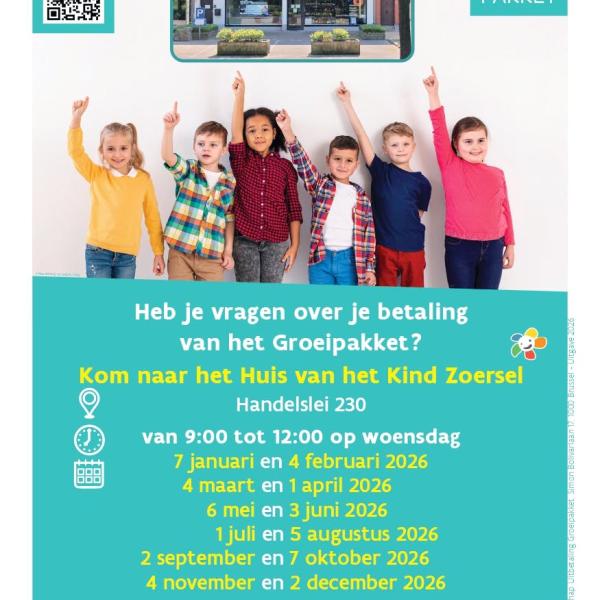 Zitdag Groeipakket december 2026 © Agentschap Uitbetaling Groeipakket