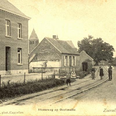huis Van Nueten in 1906 (burgemeester en molenaar)