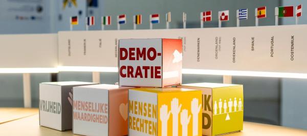 foto van de tentoonstelling Europa