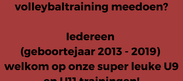 Volleyballen bij KVC Zoersel