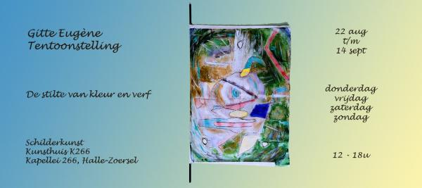 De stilte van kleur en verf © Gitte Eugène