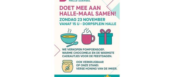 Event ten voordele van de Warmste Week © Ferm Halle (Antw.)