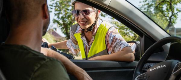hoffelijk in het verkeer