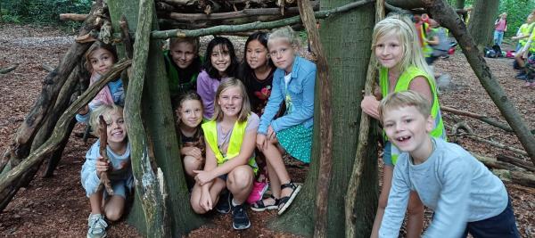 eerste week afgetrapt met bos en ijsjes