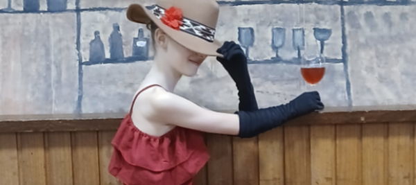 zesde leerjaar creatief aan de slag met tableau vivant