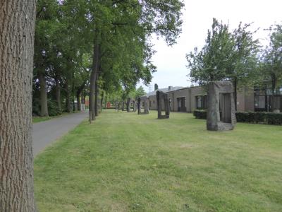 Kunstwerk de ZEVEN STENEN op het domein Bethanië