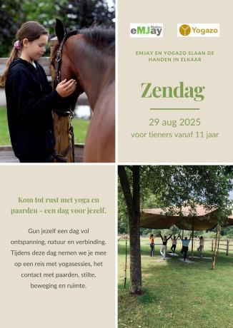 Folder voor de Zendag - op 29 augustus.