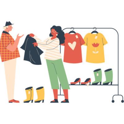 Tweedehands kledingverkoop  De NetZak