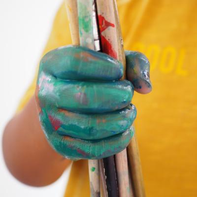 Kleurenstroom – Spelen met verf en verbeelding