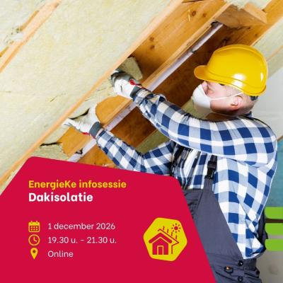 flyer met overzicht van de datum en locatie van event