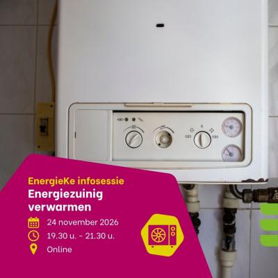 flyer met overzicht van de datum en locatie van event