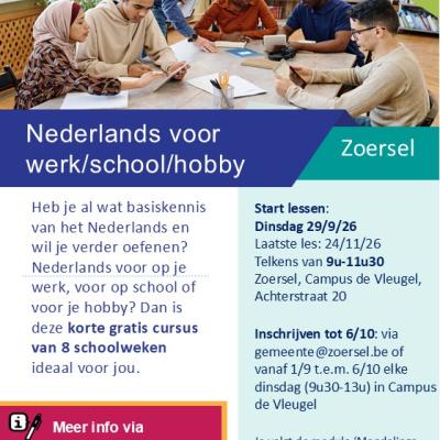 Nederlands voor werk, school en hobby