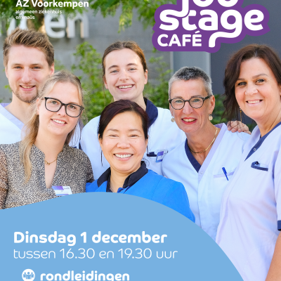 Job- en stagecafé van AZ Voorkempen op dinsdag 1 december