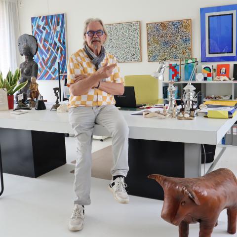 portret Bert van den Auwelant
