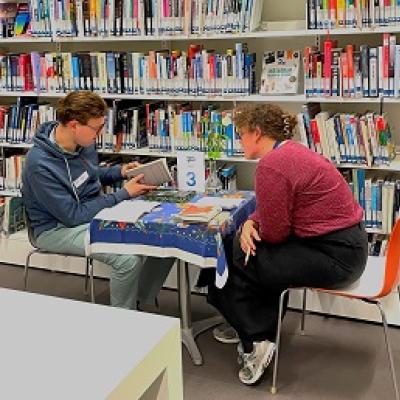 Boekenbabbel: wissel leestips uit | bibliotheekactiviteit