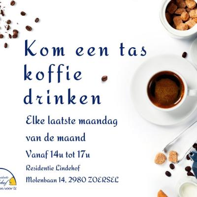 Gezellige Koffienamiddag bij Residentie Lindehof in Zoersel 