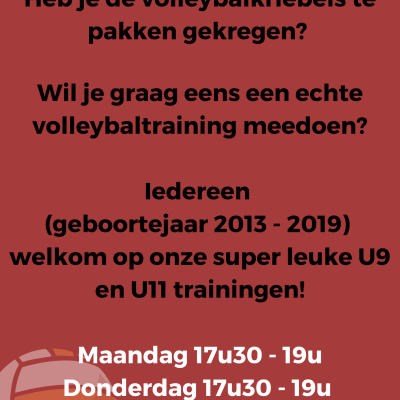 Volleyballen bij KVC Zoersel