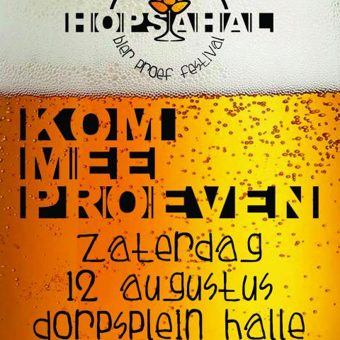 Hopsahal, bier-proef-festival, kom mee proeven!