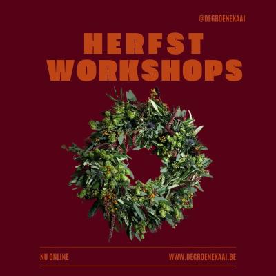 workshops bloemschikken nazomer - herfst © de groene kaai