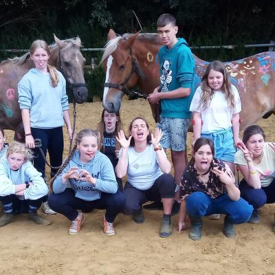 Inclusie tiener paardenkamp